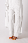 linen long white pants