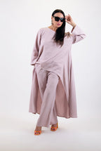 Wide Elegant Linen Set JESIKA - EUG Fashion