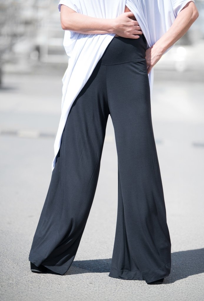 Wide Jersey Pants Andrea - EUG Fashion