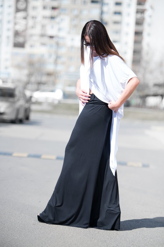 Wide Jersey Pants Andrea - EUG Fashion