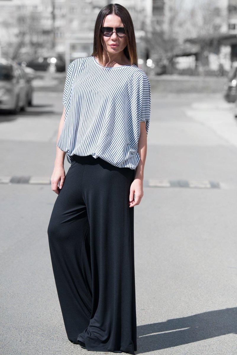 Wide Jersey Pants Andrea - EUG Fashion EugFashion 