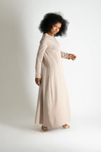 Winter Cotton Dress BRENNA - EUG Fashion