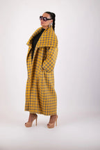 Winter Houndstooth Coat OFELIA BF - EUG Fashion