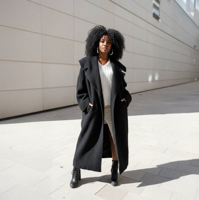 Winter Loose Coat SIRI - EUG Fashion EugFashion 