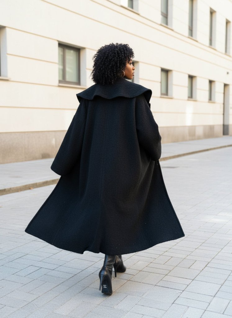 Winter Loose Coat SIRI - EUG Fashion EugFashion 