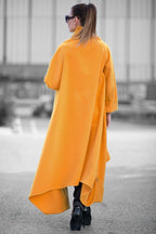 Winter Mustard Coat RENATA BF - EUG Fashion