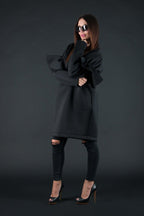 Winter Neoprene Dress ESTER BF - EUG Fashion