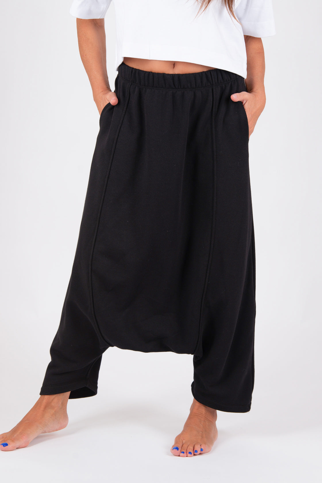 Black harem pants Atlanta — EUG Fashion #black

