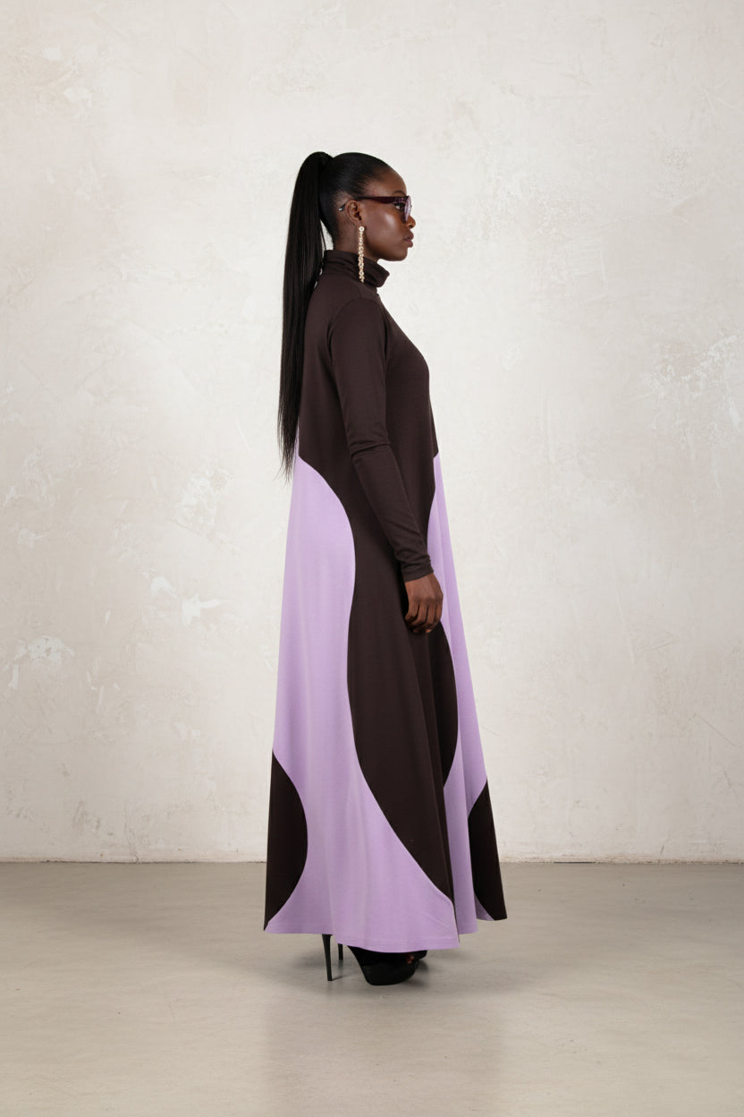 Turtleneck Winter Dress - Vivian