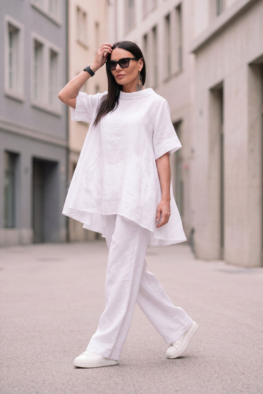 loose-white-shirt #white