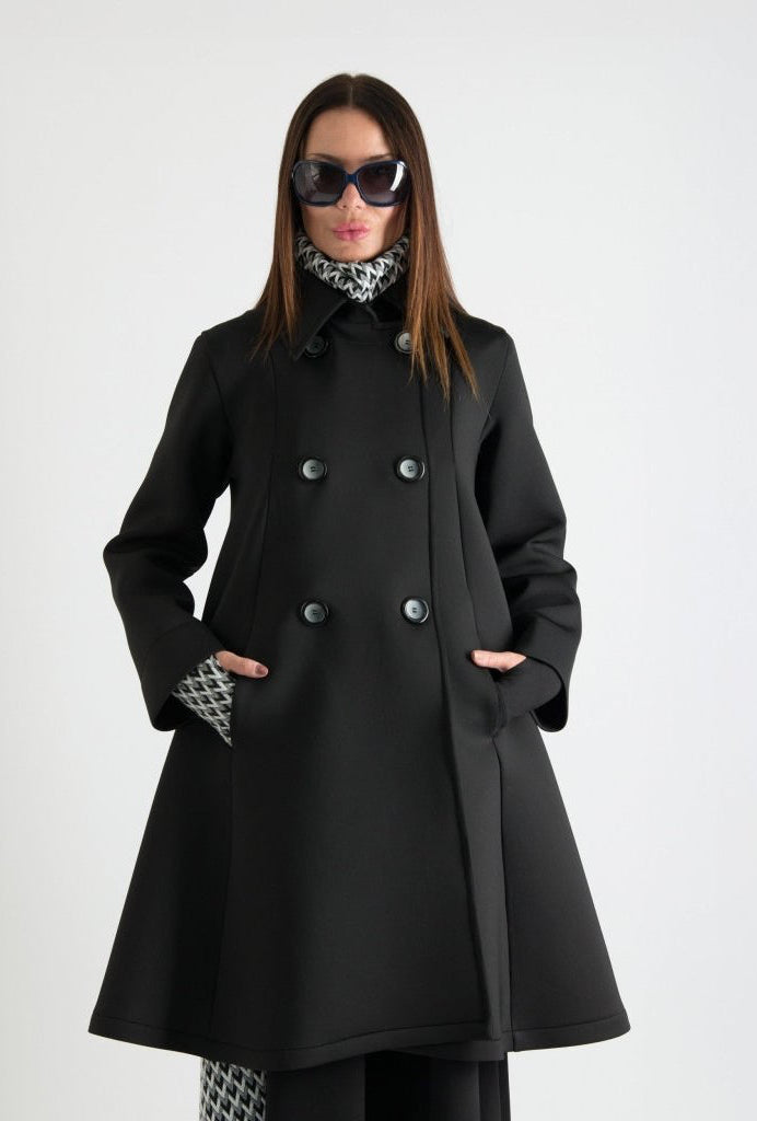 Woman Neoprene Blazer Coat KYLIE - EUG Fashion