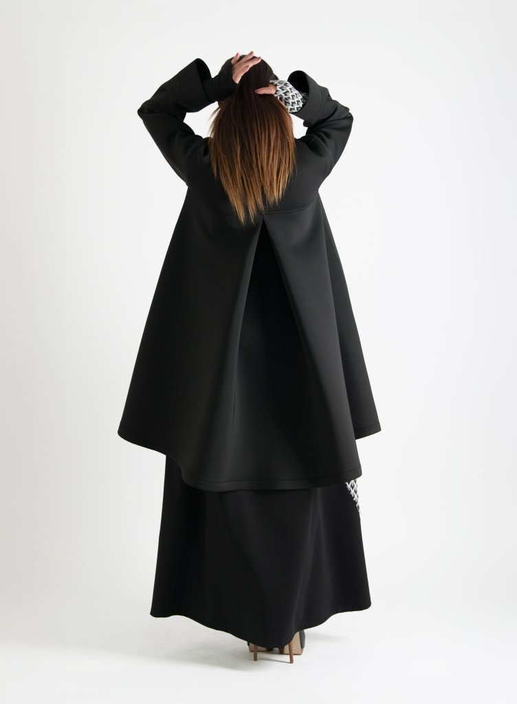 Woman Neoprene Blazer Coat KYLIE - EUG Fashion
