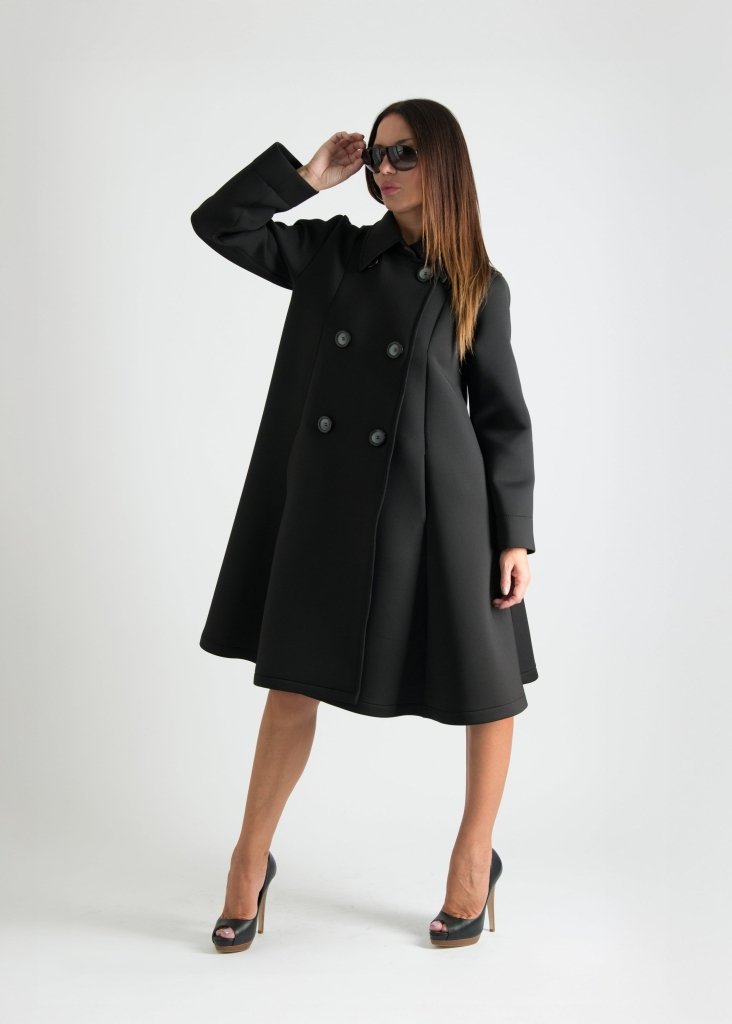 Woman Neoprene Blazer Coat KYLIE - EUG Fashion