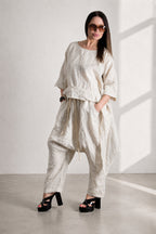 Two-Piece Linen Outfit - Alexa