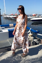 Sleeveless Linen Jumpsuit - Ariana