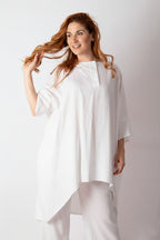 Two-Piece Linen Outfit - Dorothy