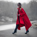 Women Loose Winter Coat FEDERICA - EUG Fashion