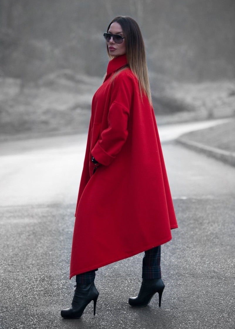 Women Loose Winter Coat FEDERICA BF - EUG Fashion