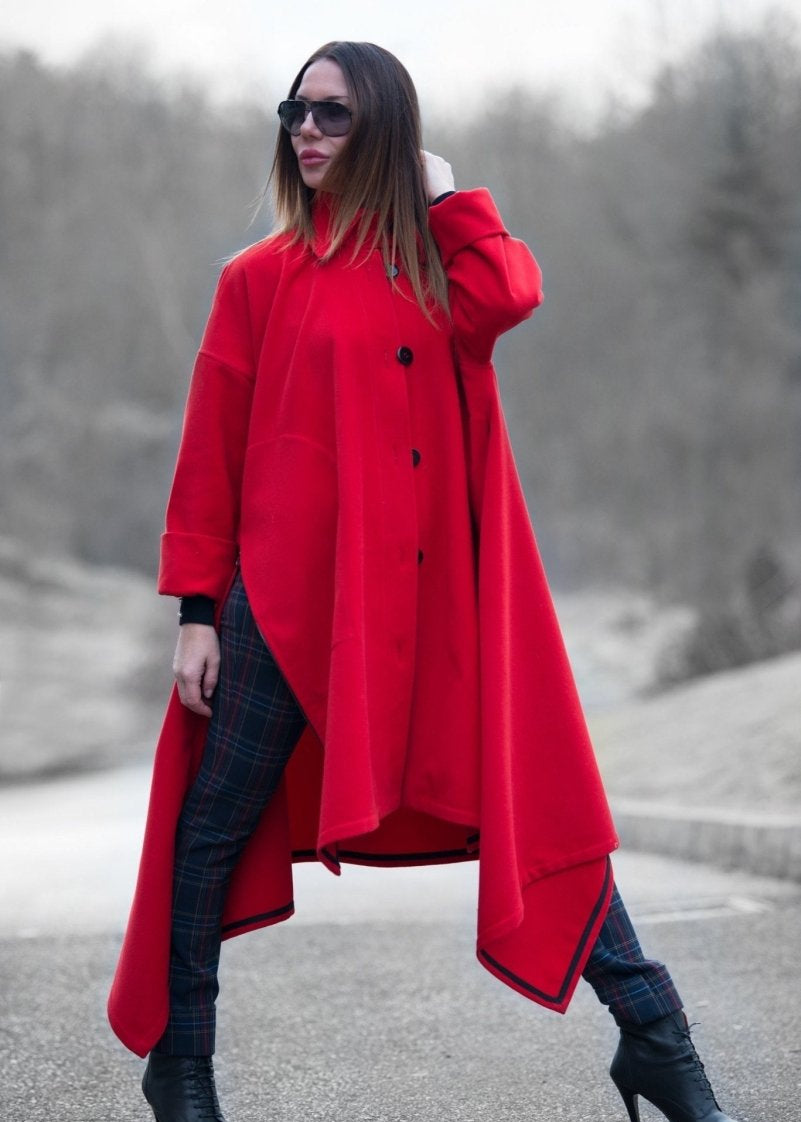 Women Loose Winter Coat FEDERICA BF - EUG Fashion