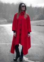 Women Loose Winter Coat FEDERICA BF - EUG Fashion