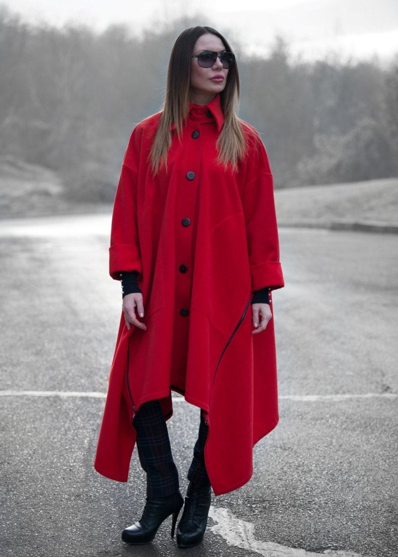 Women Loose Winter Coat FEDERICA BF - EUG Fashion