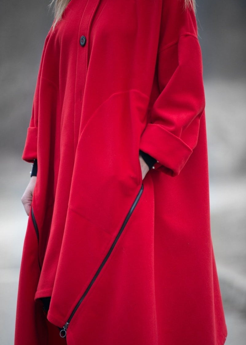 Women Loose Winter Coat FEDERICA BF - EUG Fashion