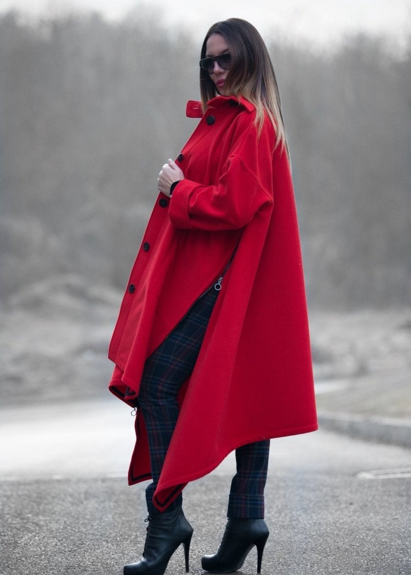 Women Loose Winter Coat FEDERICA BF - EUG Fashion