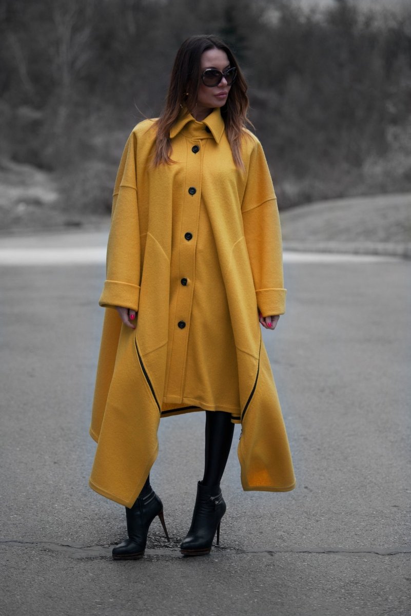 Women Maxi Coat FEDERICA - EUG Fashion