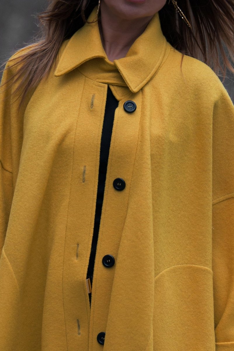 Women Maxi Coat FEDERICA - EUG Fashion