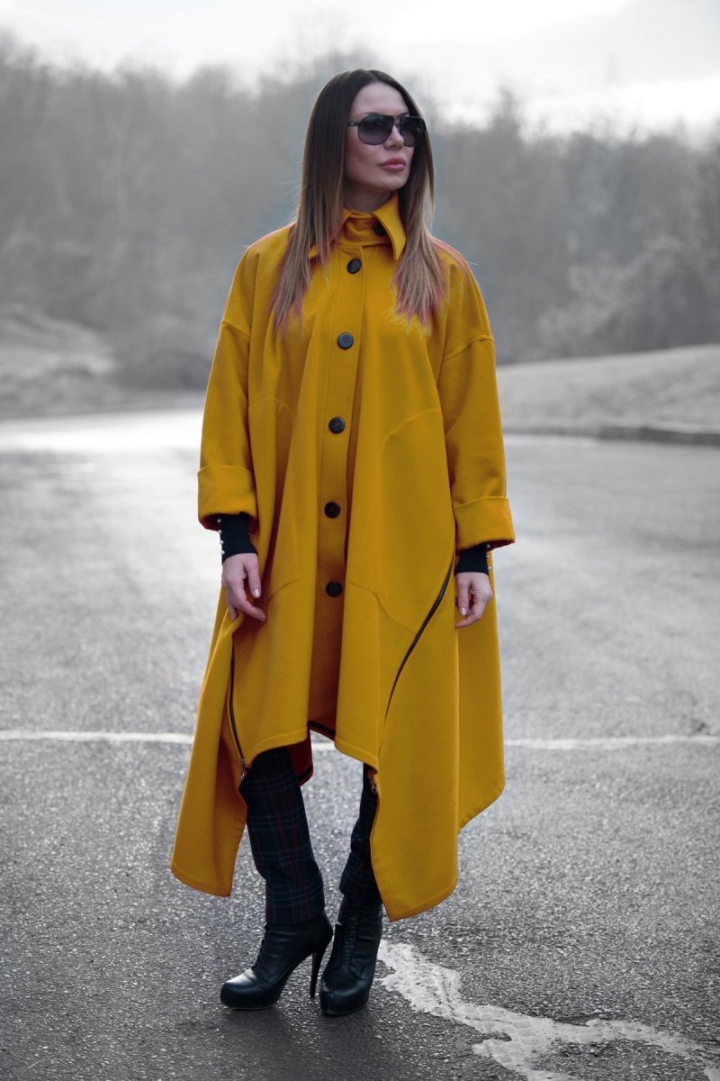 Women Maxi Coat FEDERICA - EUG Fashion