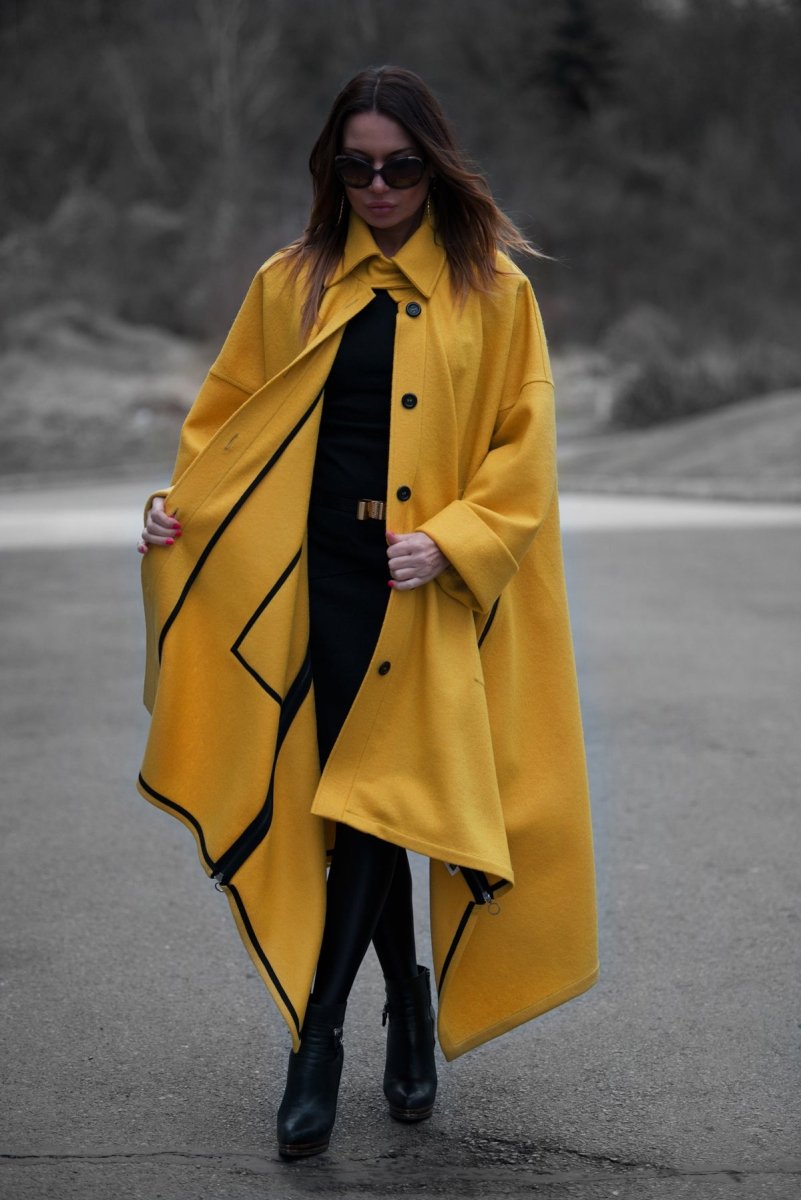 Women Maxi Coat FEDERICA - EUG Fashion