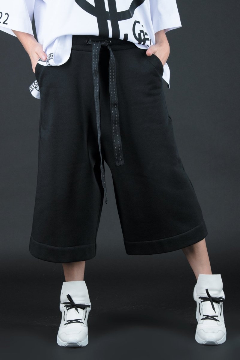 Women Wide Terry Pants NANCY - EUG Fashion