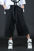 Women Wide Terry Pants NANCY - EUG Fashion