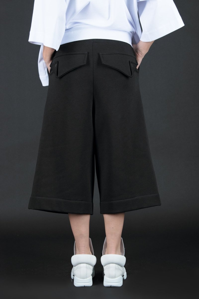 Women Wide Terry Pants NANCY - EUG Fashion