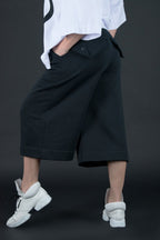 Women Wide Terry Pants NANCY - EUG Fashion