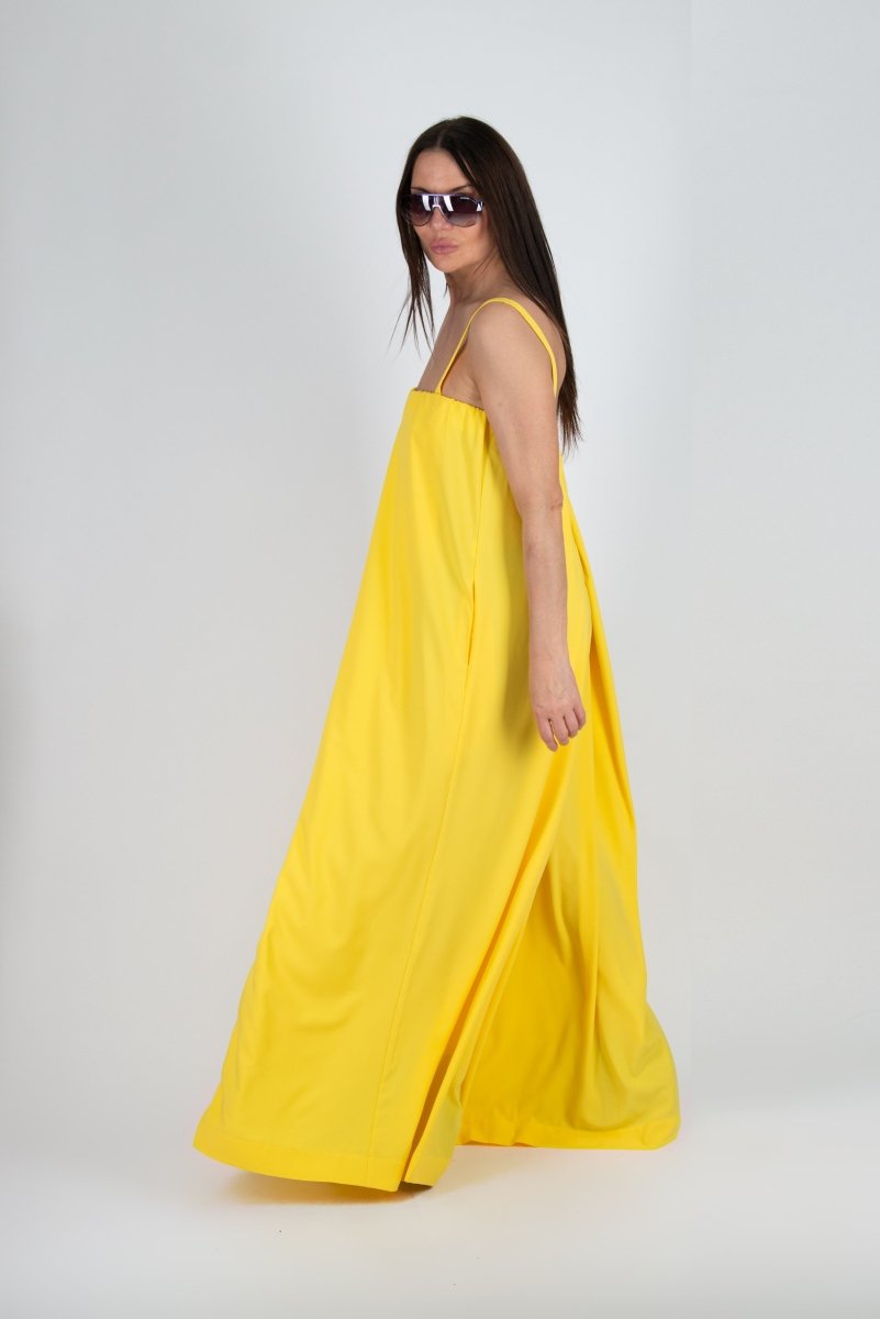 Yellow Off Shoulders Jumpsuit TALIA - EUG Fashion EugFashion 