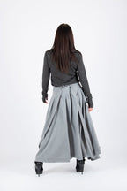 ZEFIRA Asymmetrical Long Skirt - EUG Fashion