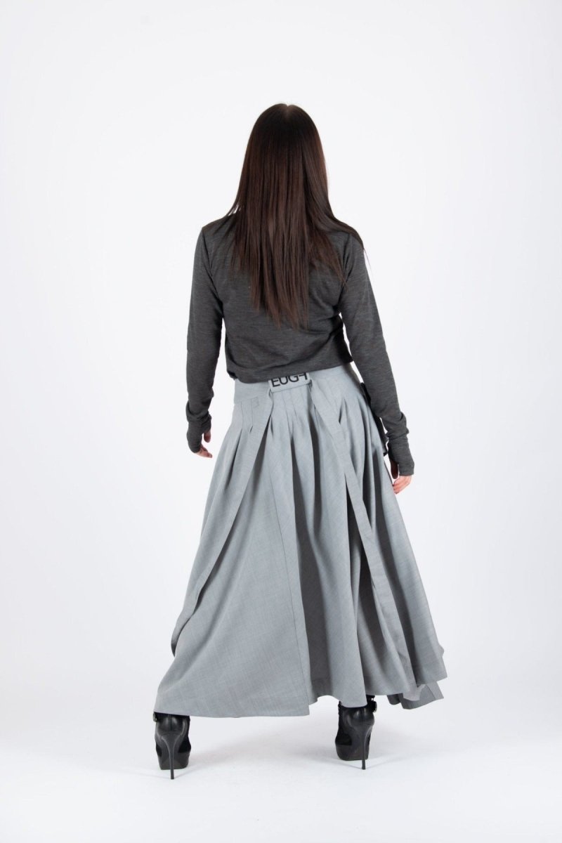 ZEFIRA Asymmetrical Long Skirt - EUG Fashion