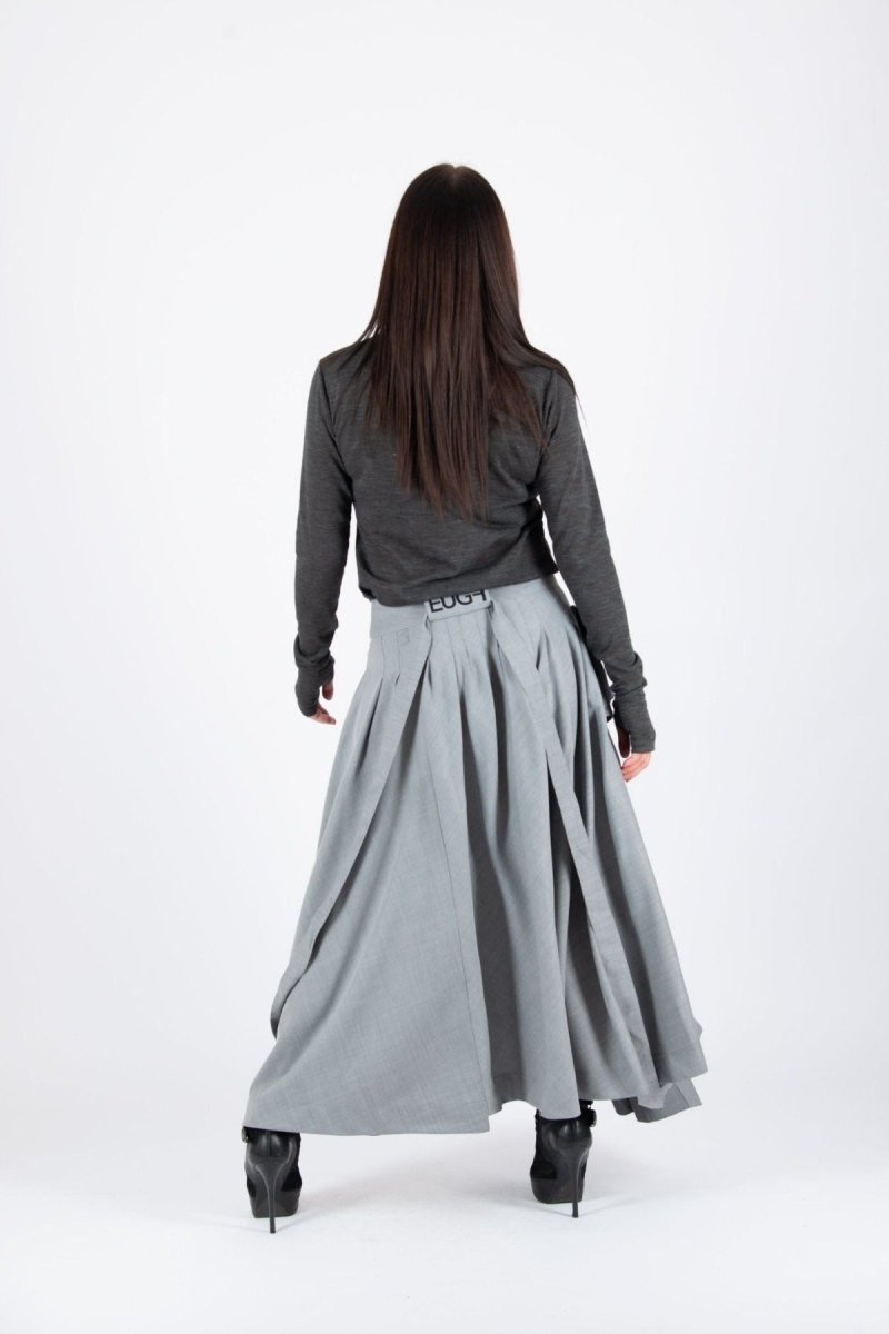 ZEFIRA Asymmetrical Long Skirt - EUG Fashion EugFashion 