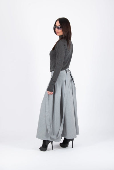 ZEFIRA Asymmetrical Long Skirt - EUG Fashion EugFashion 