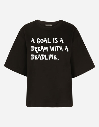 A Goal Is a Dream Premium T-shirt EugFashion 