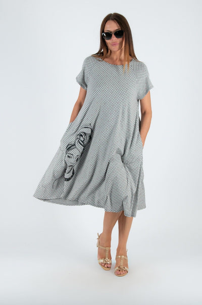 African Woman Print Dress EMY SALE - EUG FASHION EugFashion 