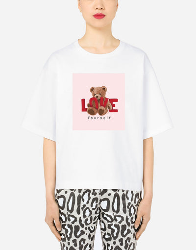 Bear Premium Cotton T-shirt - EUG FASHION EugFashion 