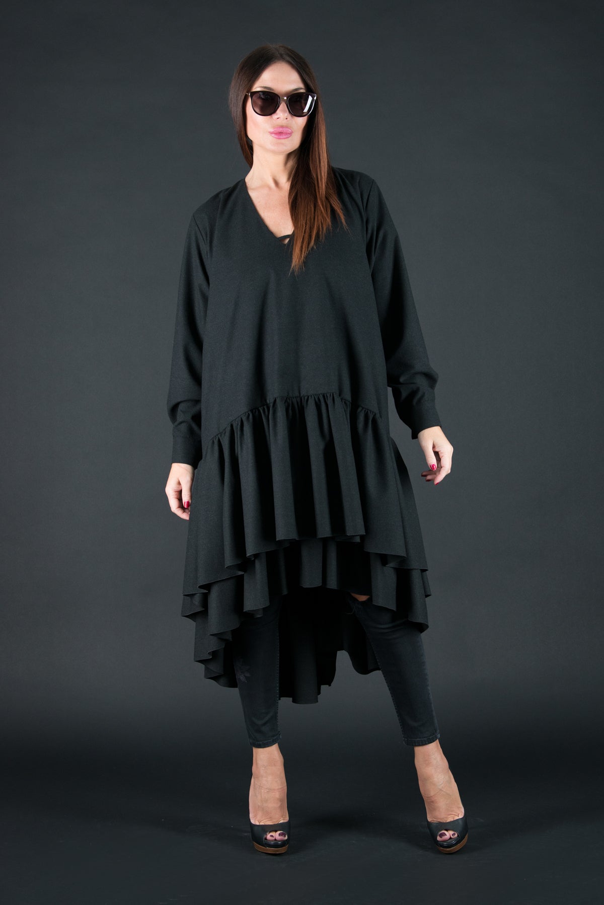 Cashmere Wool Dress MORANY