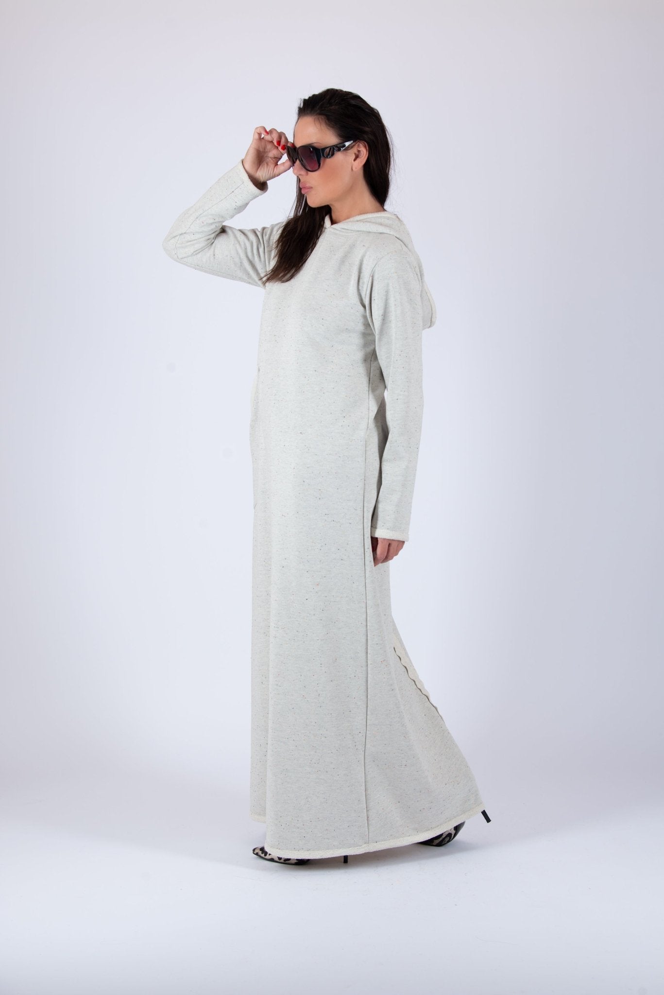 Cotton Hooded Dress EugFashion 