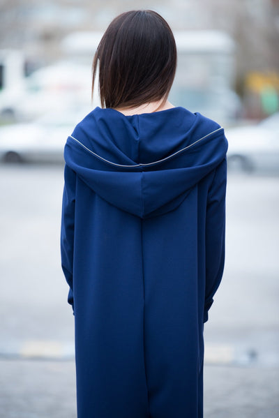 Cotton Hooded Jumpsuit EVIAN - EUG FASHION EugFashion 