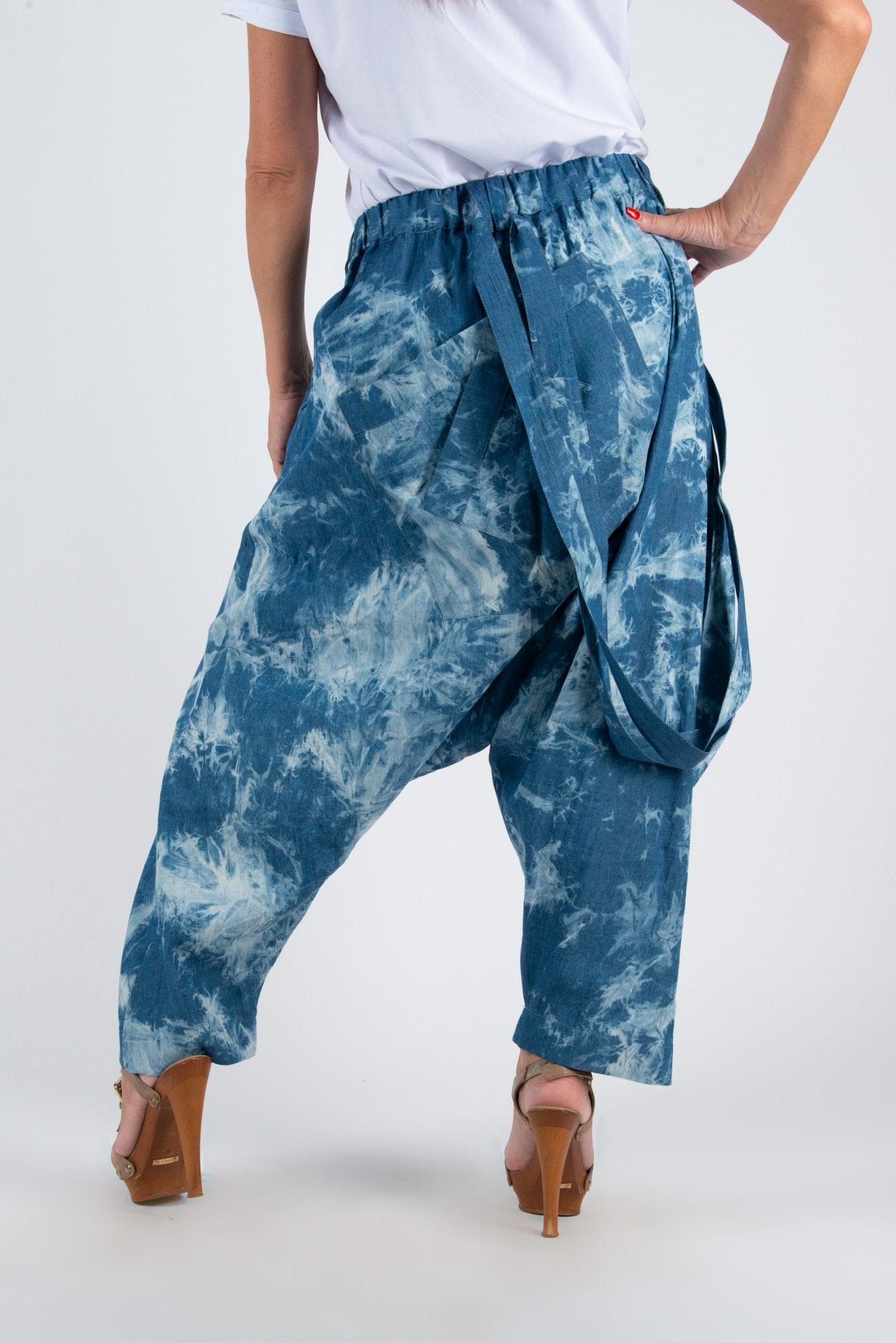 Drop Crotch Pants Lesila SALE - EUG Fashion