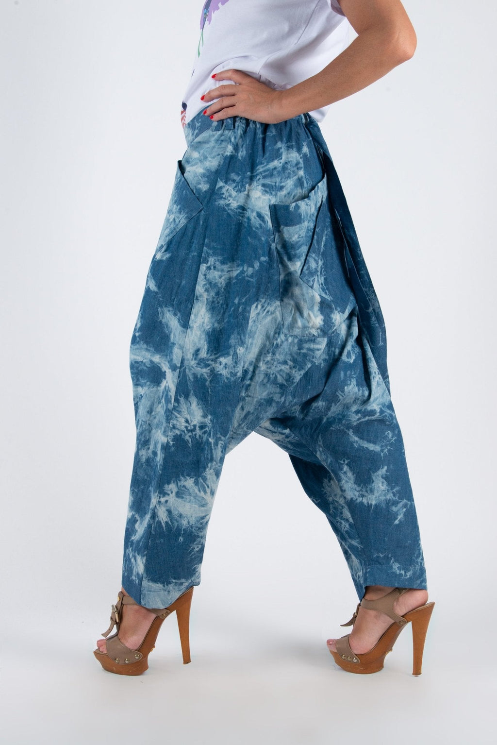 Drop Crotch Pants Lesila SALE - EUG Fashion