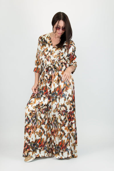 Elegant Hooded Jumpsuit REGINA - EUG FASHION EugFashion 