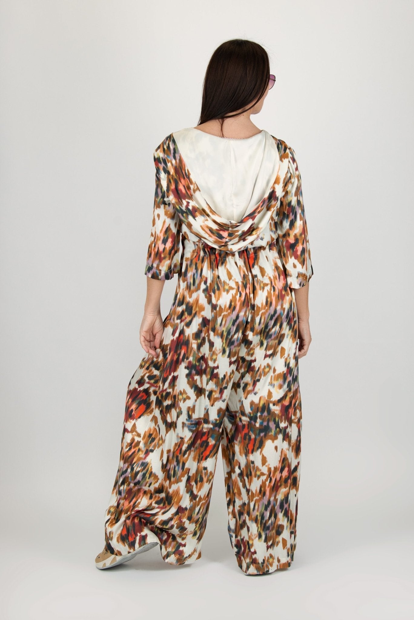 Elegant Hooded Jumpsuit REGINA - EUG FASHION EugFashion 
